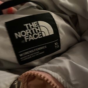 North Face Down jacket Pale Pink